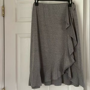 Randolph Duke Charcoal Midi Skirt